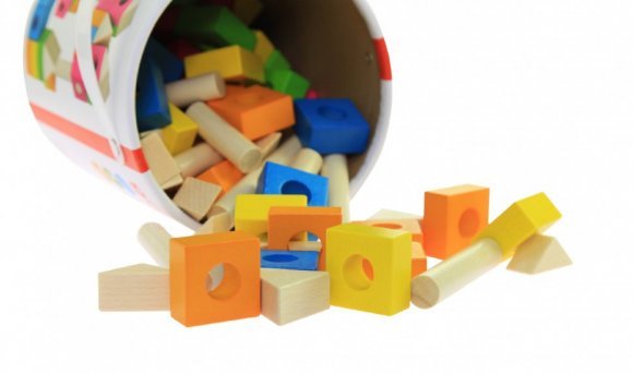 Конструктор дерев'яний Будівельні блоки 58589 Конструктор дерев'яний Будівельні блоки 58589