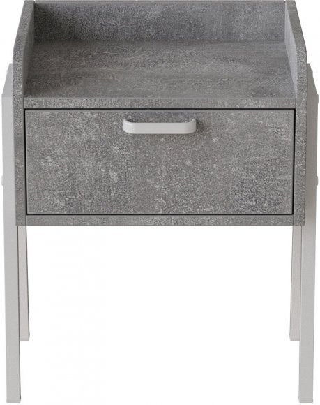 Тумба модульна Ferrum-decor Бетті 540x450x320 метал Білий ДСП Бетон 16 мм (FRD-102996) Тумба модульна Ferrum-decor Бетті 540x450x320 метал Білий ДСП Бетон 16 мм (FRD-102996)
