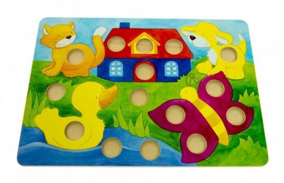 Настільна гра Лото Різнокольоровий світ 56705