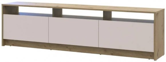 Тумба ТВ Doros U3 Дуб Артизан/Кашемір ДСП 180х33х43 (DRS-011901) Тумба ТВ Doros U3 Дуб Артизан/Кашемір ДСП 180х33х43 (DRS-011901)
