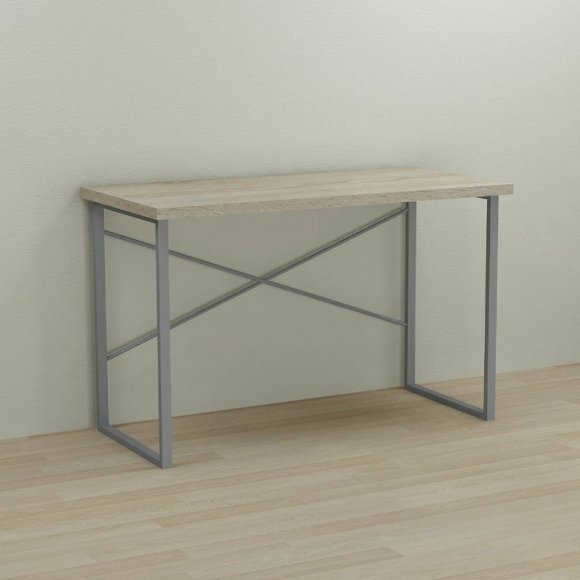 Письмовий стіл Ferrum-decor Дейв 76x120x70 сірий ДСП Дуб Сонома 32мм (FRD-102404)