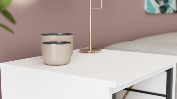 Стіл-тумба трансформер Смарт 2/1 Ferrum-decor 750x1450x500 Чорний метал ДСП Біле 16 мм (FRD-105095) Стіл-тумба трансформер Смарт 2/1 Ferrum-decor 750x1450x500 Чорний метал ДСП Біле 16 мм (FRD-105095)