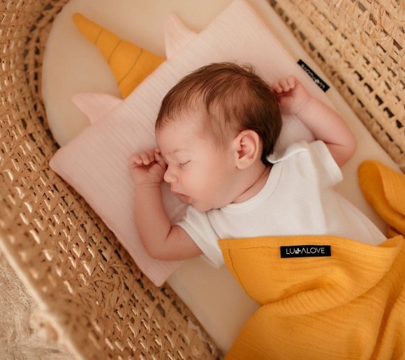 Пелюшка муслінова-плед 100x100 см Mango lullalove-7392 Пелюшка муслінова-плед 100x100 см Mango lullalove-7392