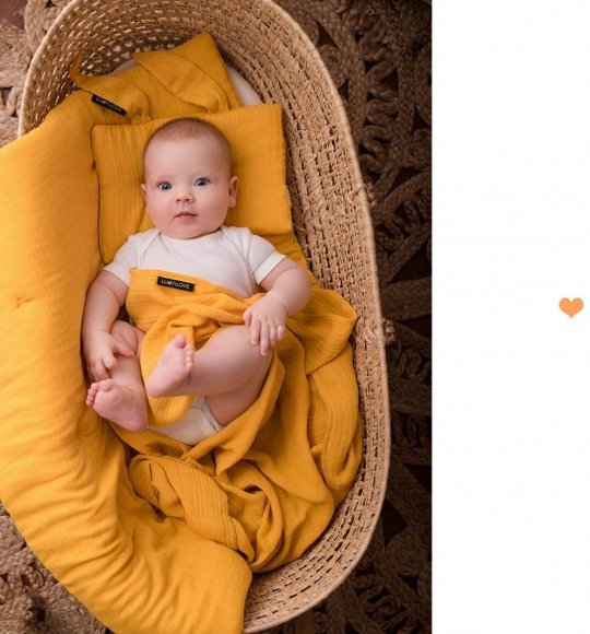 Пелюшка муслінова-плед 100x100 см Mango lullalove-7392 Пелюшка муслінова-плед 100x100 см Mango lullalove-7392