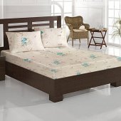 Постільна білизна Bisiklet блакитний ранфорс полуторна 160х220 см