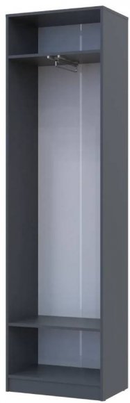 Шафа для одягу Doros Сола Графіт / Сірий 60х40х215 DRS-011744 (44900341) Шафа для одягу Doros Сола Графіт / Сірий 60х40х215 DRS-011744 (44900341)