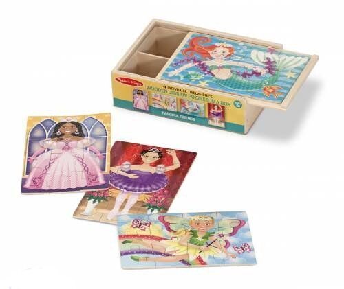 Набор пазлов Сказочные друзья Melissa & Doug MD9520