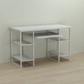 Письмовий стіл Ferrum-decor Тім 76x120x60 білий ДСП Біле 32мм (FRD-101359) Письмовий стіл Ferrum-decor Тім 76x120x60 білий ДСП Біле 32мм (FRD-101359)
