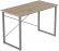 Комп'ютерний стіл Ferrum-decor Дейв 75x120x70 сірий ДСП Дуб Сан-Марино 32мм (FRD-102406)