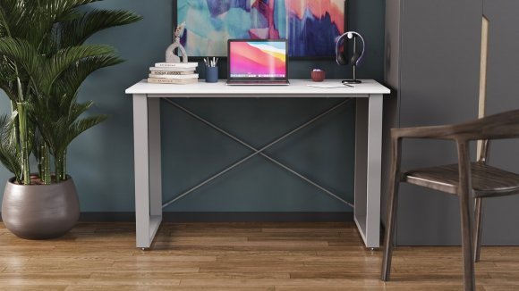 Письмовий стіл Ferrum-decor Драйв 750x1200x700 Сірий метал ДСП Біле 16 мм (FRD-103178) Письмовий стіл Ferrum-decor Драйв 750x1200x700 Сірий метал ДСП Біле 16 мм (FRD-103178)