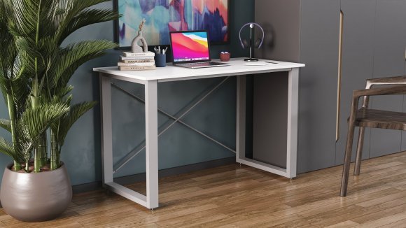 Письмовий стіл Ferrum-decor Драйв 750x1200x700 Сірий метал ДСП Біле 16 мм (FRD-103178) Письмовий стіл Ferrum-decor Драйв 750x1200x700 Сірий метал ДСП Біле 16 мм (FRD-103178)