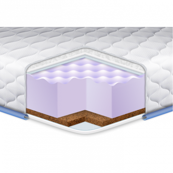 Матрац топпер Cocos Massage 95х195х5 см Матрац топпер Cocos Massage 95х195х5 см