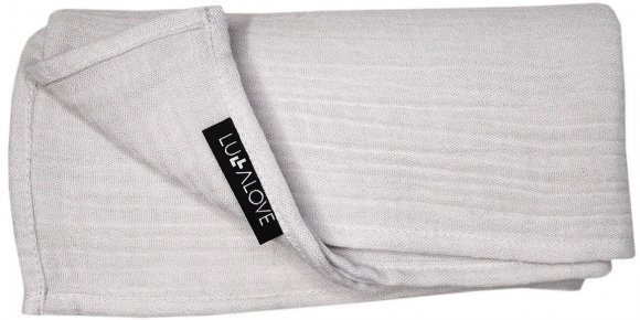 Пелюшка муслінова-плед 100x100 см Ice Grey lullalove-7385 Пелюшка муслінова-плед 100x100 см Ice Grey lullalove-7385