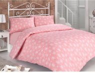 Постільна білизна Naz рожеве ранфорс полуторна 160х220 см Постільна білизна Naz рожеве ранфорс полуторна 160х220 см