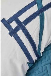 Набір постіль з покривалом Hiedra zumrut євро 200х220 см