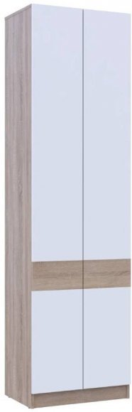 Шафа для одягу Doros Сола Дуб Сонома/Білий 60х40х215 DRS-011745 (44900344) Шафа для одягу Doros Сола Дуб Сонома/Білий 60х40х215 DRS-011745 (44900344)