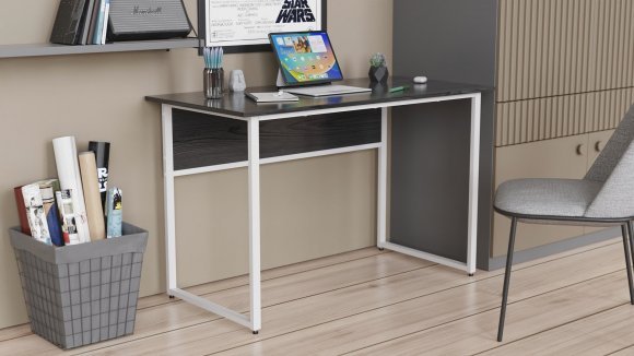 Комп'ютерний стіл Ferrum-decor Коді 75x140x70 білий ДСП Сосна Кембра 16мм (FRD-101235)