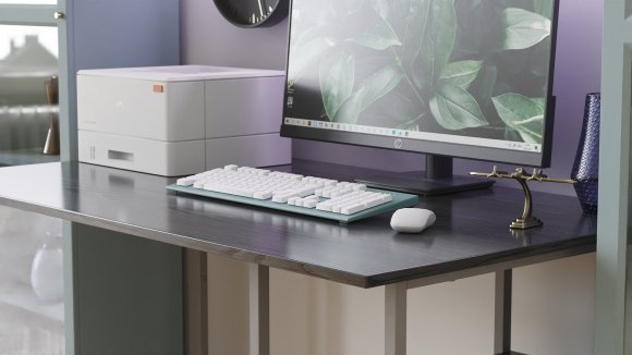 Комп'ютерний стіл Ferrum-decor Гаррі 75x140x70 сірий ДСП Сосна Кембра 16мм (FRD-101485)
