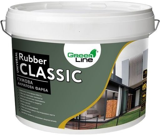 Гумова акрилова фарба Universal rubber classic 10 л