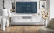Тумба під телевізор Perfect Home Нова / Nova 2-дверна з 1 шухлядою і чорними ніжками RTV154 Білий (PFH-091225) Тумба під телевізор Perfect Home Нова / Nova 2-дверна з 1 шухлядою і чорними ніжками RTV154 Білий (PFH-091225)