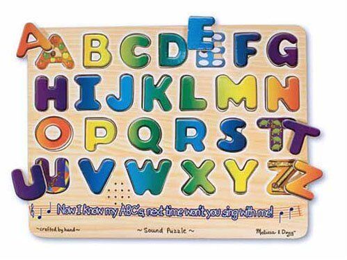 Melissa & Doug Звуковой пазл Алфавит MD340