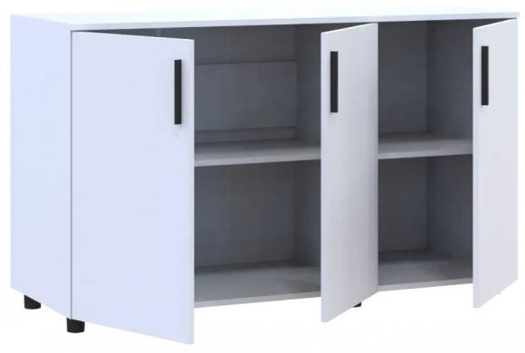 Комод Doros Торн Білий 3 ДСП 135х51.6х80 (DRS-012098) Комод Doros Торн Білий 3 ДСП 135х51.6х80 (DRS-012098)