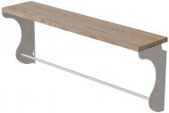 Полиця настінна Ferrum-decor Юзібі 270x500x150 метал Білий ДСП Дуб Сан-Марино 16 мм (FRD-102661) Полиця настінна Ferrum-decor Юзібі 270x500x150 метал Білий ДСП Дуб Сан-Марино 16 мм (FRD-102661)