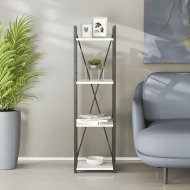 Етажерка 4/34 Ferrum-decor Серії Конект 120x34x28 чорний ДСП Біле 16мм (FRD-104272) Етажерка 4/34 Ferrum-decor Серії Конект 120x34x28 чорний ДСП Біле 16мм (FRD-104272)