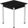Стіл кухонний Ferrum-decor Агата 75x70x70 Білий ДСП Сосна Кембра 16мм (FRD-105670)