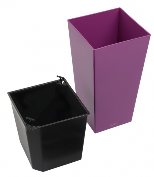 Розумний вазон Elise 20 см 411138912 Фуксія Розумний вазон Elise 20 см 411138912 Фуксія