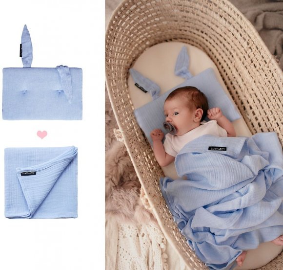 Пелюшка муслінова-плед 100x100 см Serenity lullalove-7378