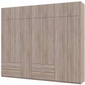 Шафа для одягу Doros Лукас Дуб сонома 3+4 ДСП 280х50х240 DRS-011706 (42005119)