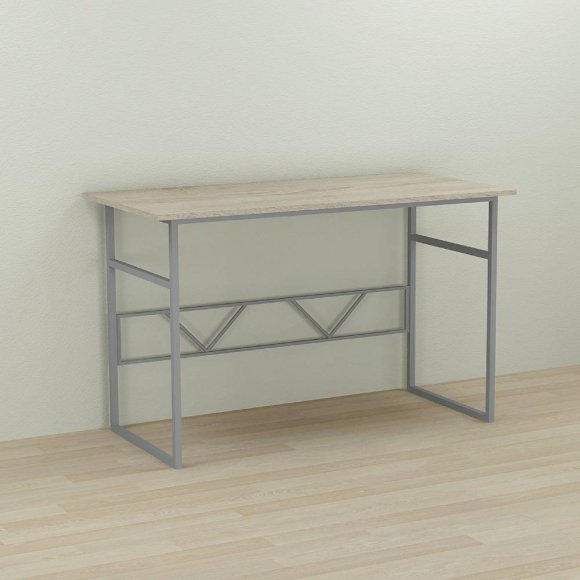 Письмовий стіл Ferrum-decor Райан 75x140x60 сірий ДСП Дуб Сонома 16мм (FRD-101612)
