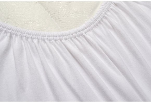 Простирадло на резинці Cottonflex білий 160х200+40 svt-2000022239189