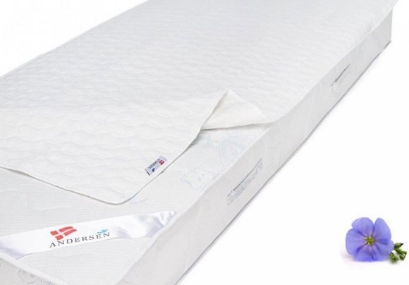 Наматрацник льняний з бджолиними фітонцидами Flax 80х190 см Наматрацник льняний з бджолиними фітонцидами Flax 80х190 см