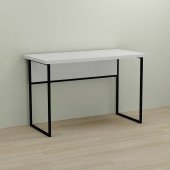 Письмовий стіл Ferrum-decor Коді 76x100x70 чорний ДСП Біле 32мм (FRD-103766) Письмовий стіл Ferrum-decor Коді 76x100x70 чорний ДСП Біле 32мм (FRD-103766)