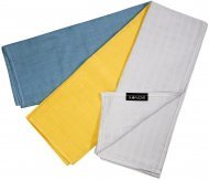 Набір великих бавовняних пелюшок 55x75 см 3 шт. Multicolour lullalove-9716