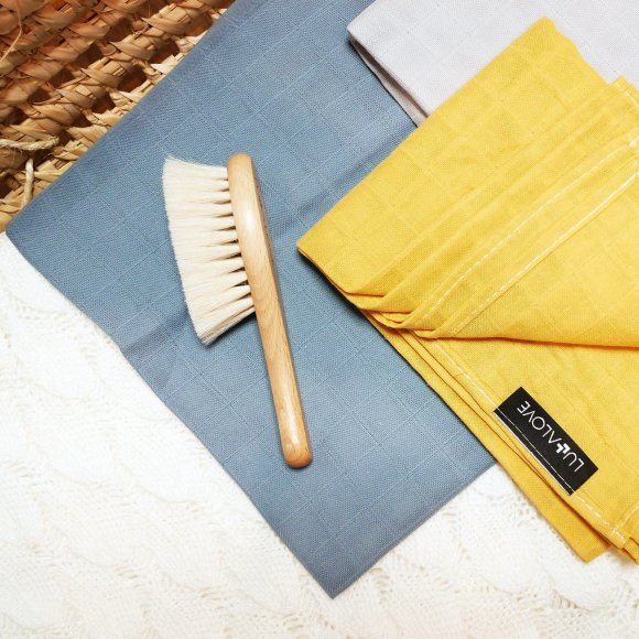 Набір великих бавовняних пелюшок 55x75 см 3 шт. Multicolour lullalove-9716