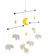 Мобіль дерев'яний Овечки 52951