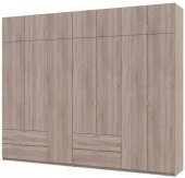 Шафа для одягу Doros Лукас Дуб сонома 3+4 ДСП 295х50х240 DRS-011707 (42005123)
