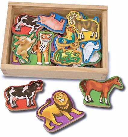Melissa & Doug Фигурки животных с магнитами MD475