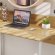 Комп'ютерний стіл Ferrum-decor Скай 75x140x70 білий ДСП Дуб Сан-Марино 16мм (FRD-101114)