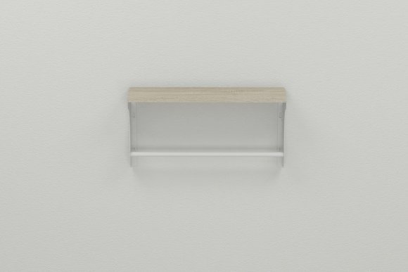 Полиця настінна Ferrum-decor Юзібі 270x500x150 метал Білий ДСП Сонома 16 мм (FRD-102663) Полиця настінна Ferrum-decor Юзібі 270x500x150 метал Білий ДСП Сонома 16 мм (FRD-102663)