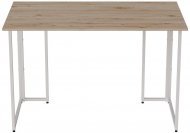 Комп'ютерний стіл Ferrum-decor Ханна 75x100x70 білий ДСП Дуб Сан-Марино 16мм (FRD-104023)
