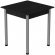 Стіл кухонний Ferrum-decor Агата 75x70x70 Сірий ДСП Сосна Кембра 16мм (FRD-105672)