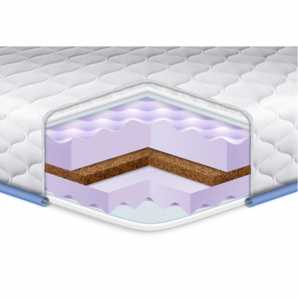 Матрац топпер Mix Massage 100х210х7 см Матрац топпер Mix Massage 100х210х7 см