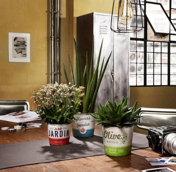 Кашпо для квітів Retro керамічне 13" Jardin 60446