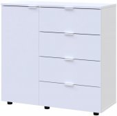 Комод у вітальню Doros Гелар GС1 100х40х81,2 см Білий (DRS-011287)