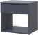 Приліжкова тумба Doros GN1 40х33х41 см Графіт (DRS-011448) Приліжкова тумба Doros GN1 40х33х41 см Графіт (DRS-011448)