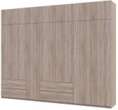 Шафа для одягу Doros Лукас Дуб сонома 3+4 ДСП 300х50х240 DRS-011708 (42005131)